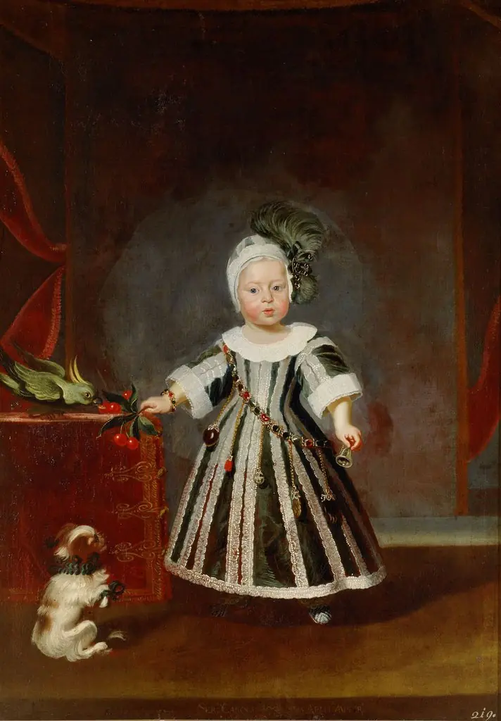 Portrait of Charles Joseph, Archduke of Austria (1745-1761), by Frans Luycx