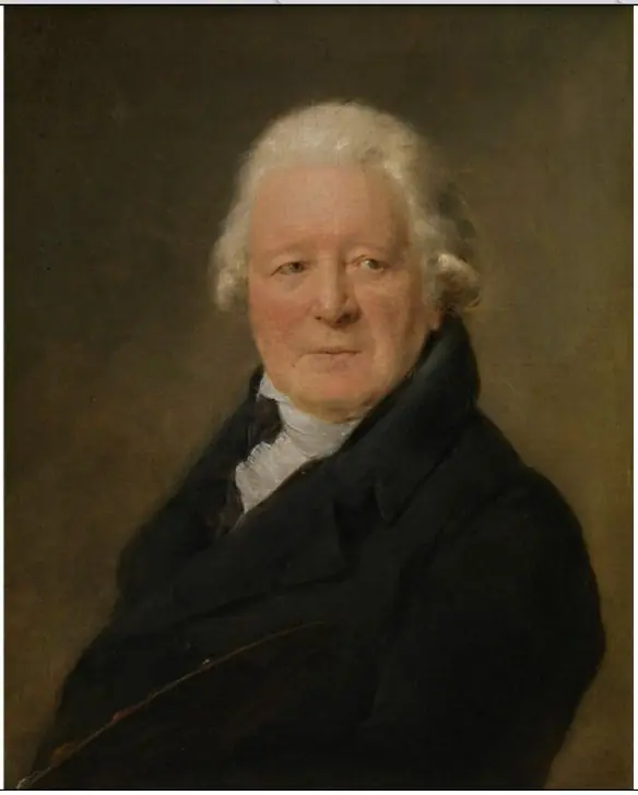 Portrait of the painter Willem Jacob Herreyns, by Frans Marcus Smits