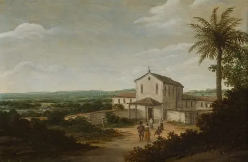 Church Building in Brazil, by Frans Post