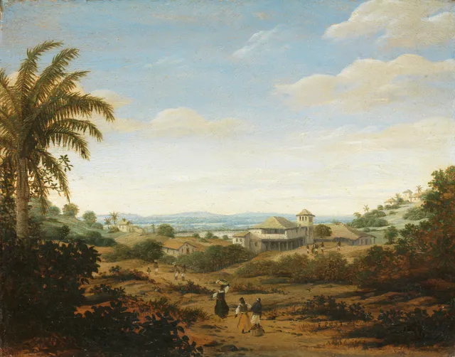 Landscape by the Rio Senhor de Engenho, Brazil