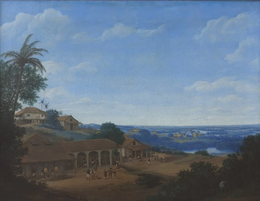 Landscape in Brazil with Sugar Plantation, by Frans Post