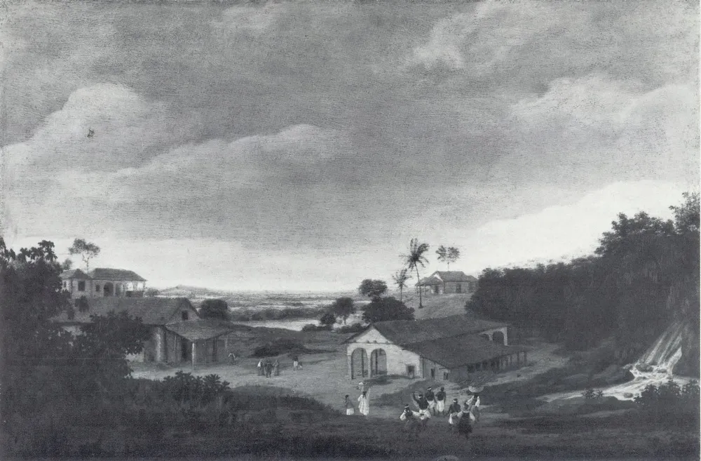 Sugar Mill (Sugar Plantation), by Frans Post, oil, 1659
