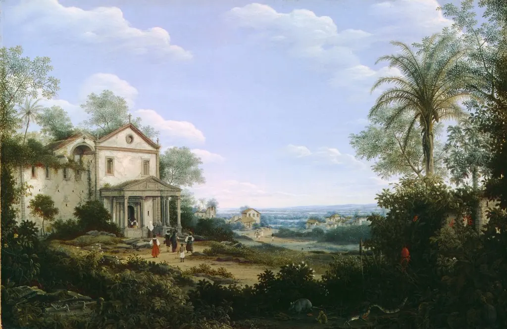 View of the Jesuit Church at Olinda, Brazil, by Frans Post