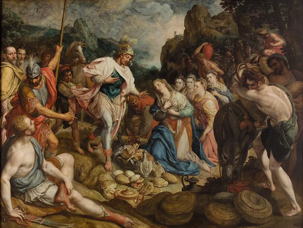 David and Abigail, by Frans Pourbus the Elder