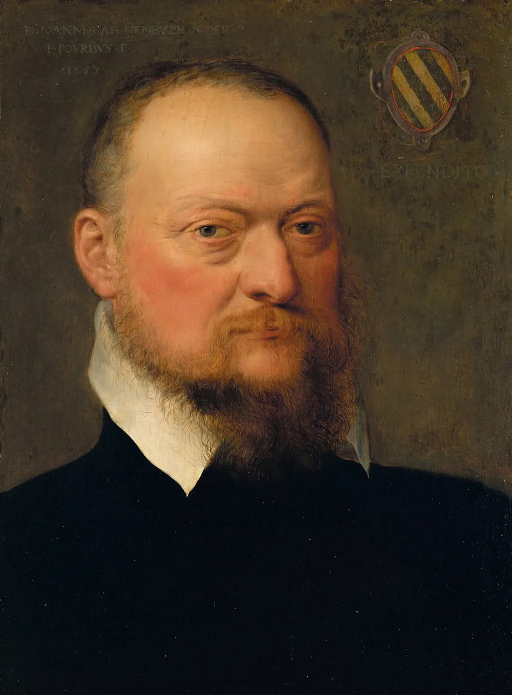 Jan van Hembyze (1517-1584), by Frans Pourbus the Elder, oil, 1567