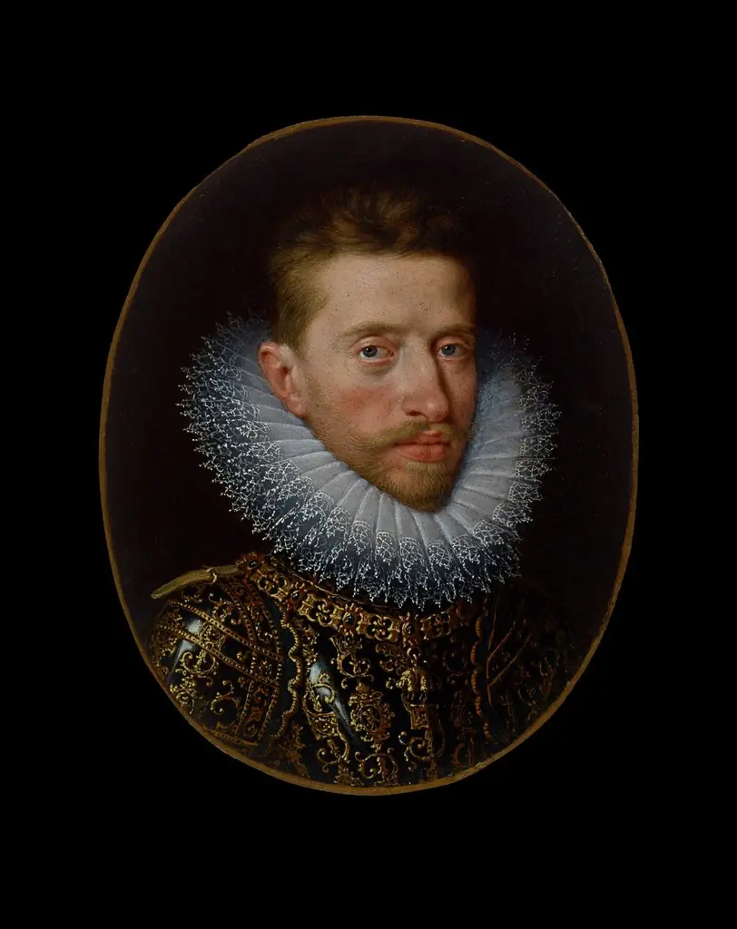 Archduke Albert VII of Austria (1559–1621), Wearing the Order of the Golden Fleece, by Frans Pourbus, the Younger