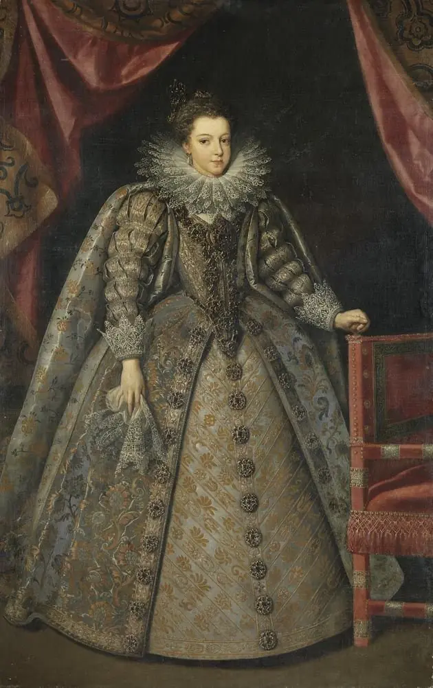 Elisabeth von Bourbon (1602-1644), by Frans Pourbus, the Younger