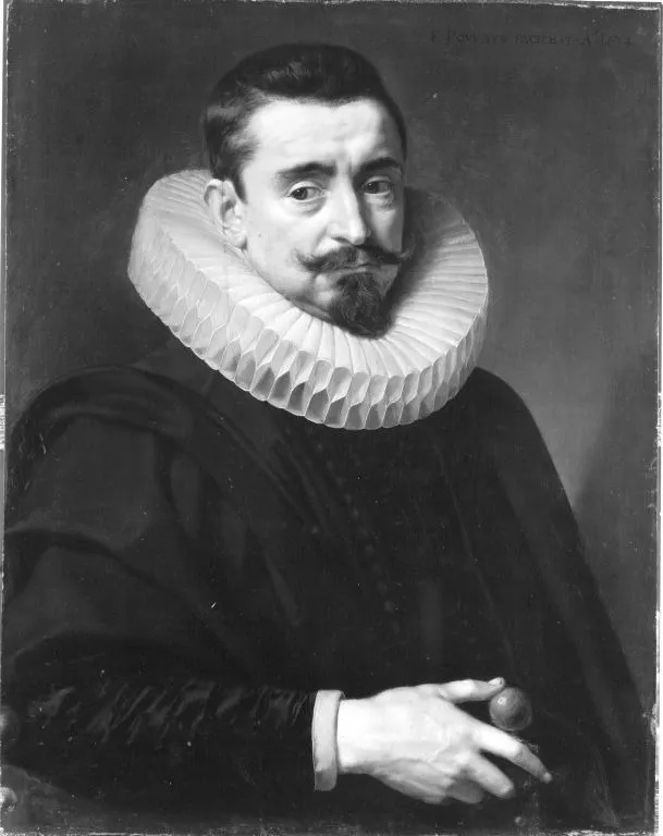 Portrait of a man, by Frans Pourbus, the Younger, oil, 1614