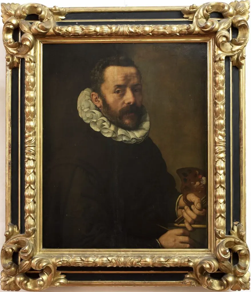 Portrait of Frans Francken (II), by Frans Pourbus, the Younger