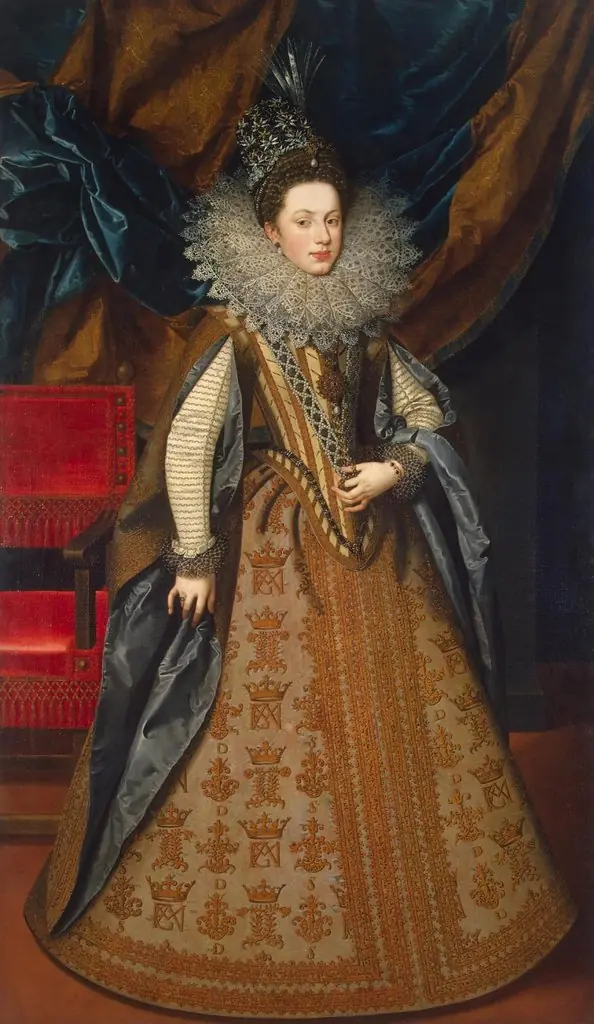 Portrait of Margaret of Savoy, Duchess of Mantua, by Frans Pourbus, the Younger