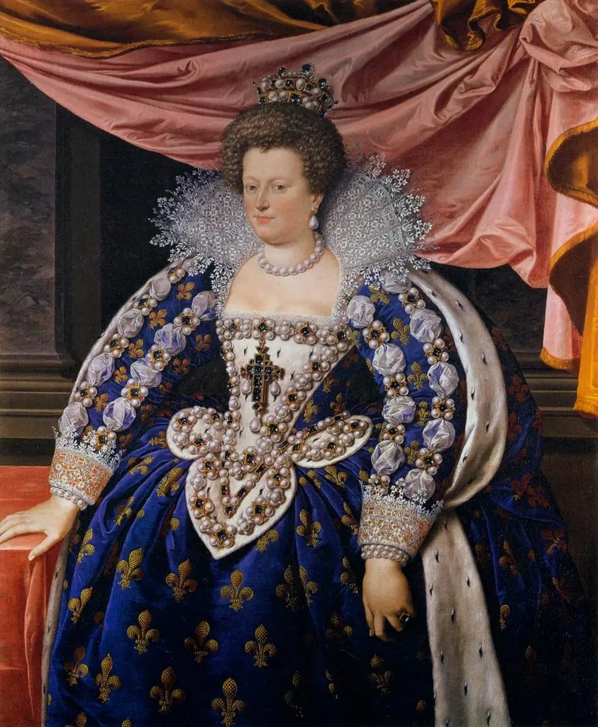 Portrait of Marie de' Medici, by Frans Pourbus, the Younger
