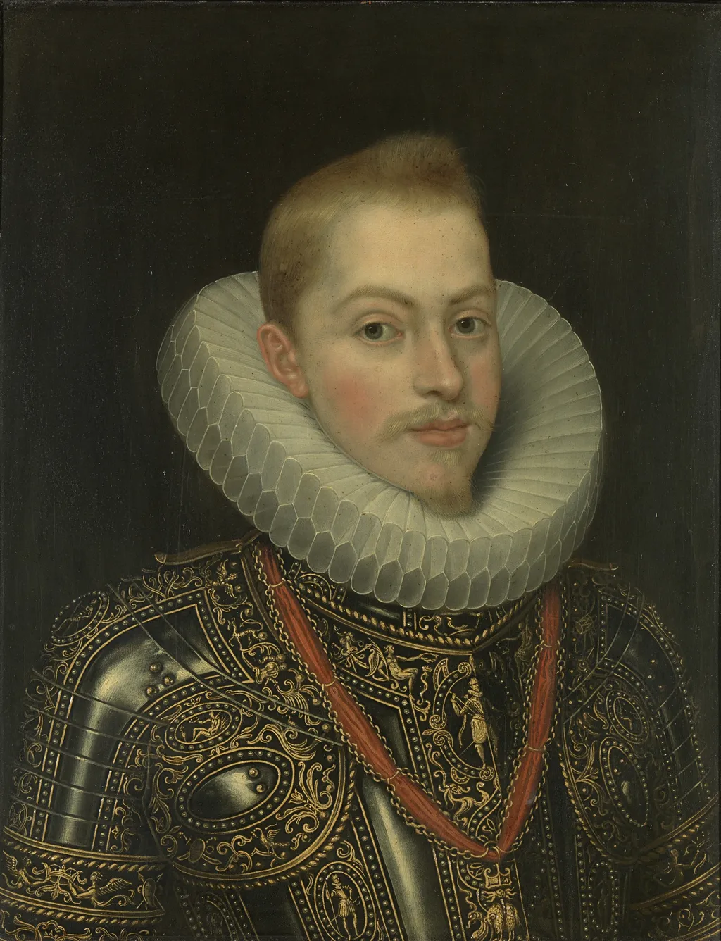 Portrait of Philip III, King of Spain, by Frans Pourbus, the Younger, oil, 1600