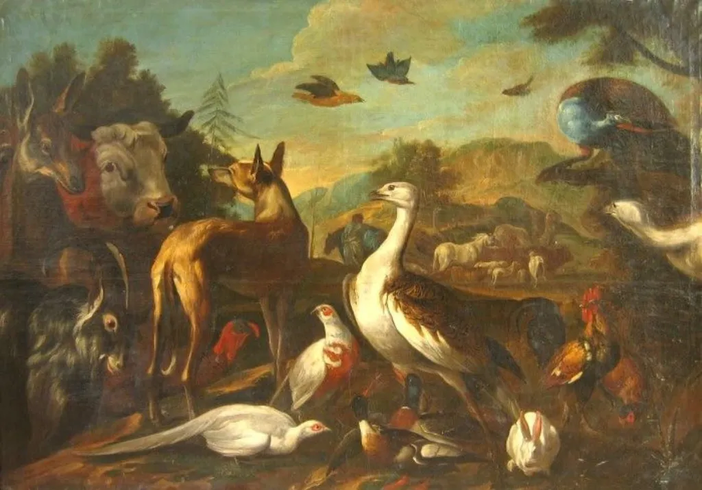 Animale în peisaj deluros, by Frans Snyders, unspecified