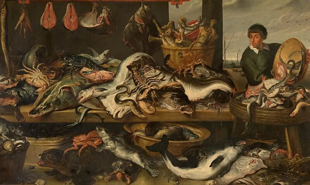 At the Fishmonger's, by Frans Snyders