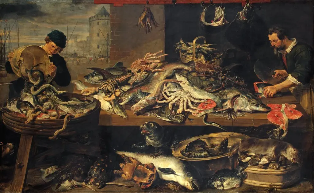 Fish Market, by Frans Snyders