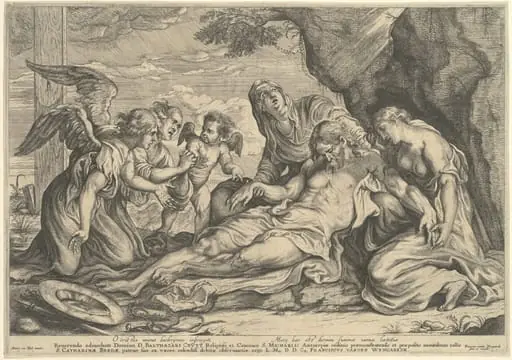 The Lamentation, by Frans van den Wyngaerde