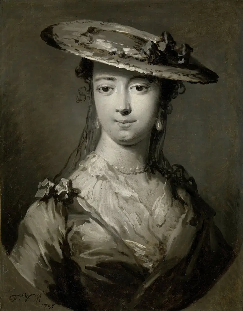 Head of a Young Woman, by Frans van der Mijn