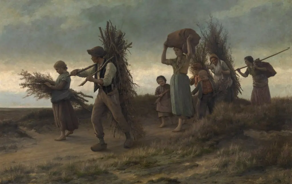 A Kempen Lumberjacks Family, by Frans Van Kuyck