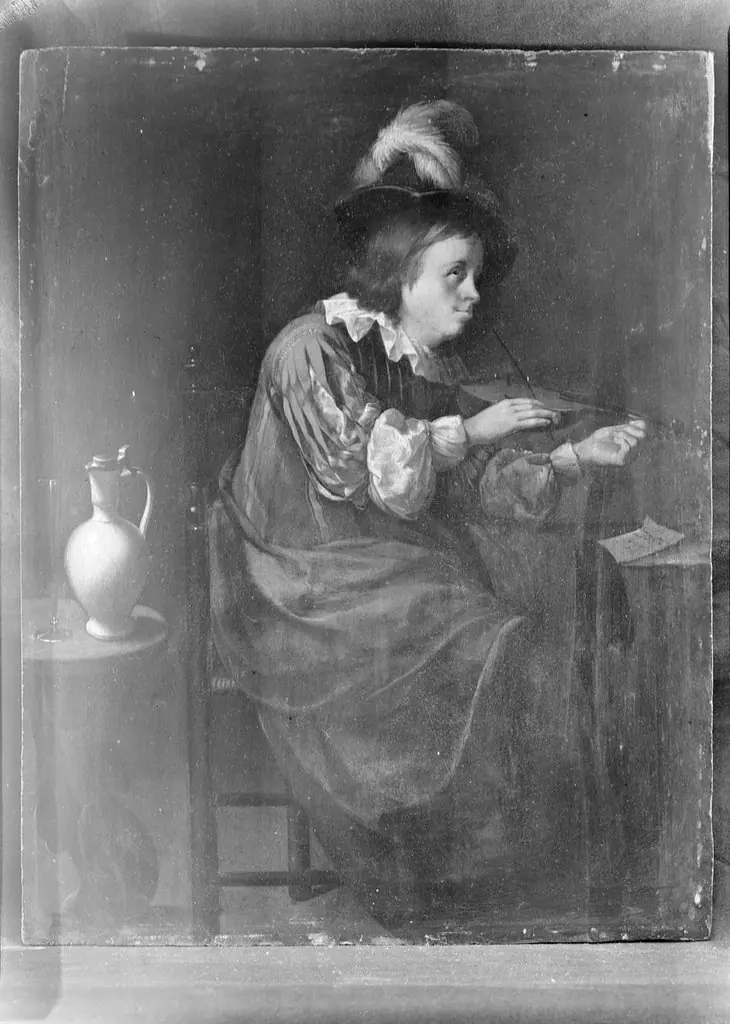 Der Violinenspieler, by Frans van Mieris the Elder