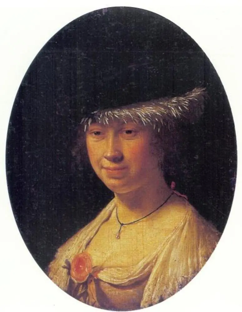 Portrait of a Young Lady, by Frans van Mieris the Elder