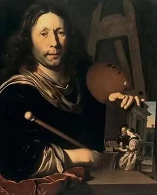 Self-portrait, by Frans van Mieris the Elder