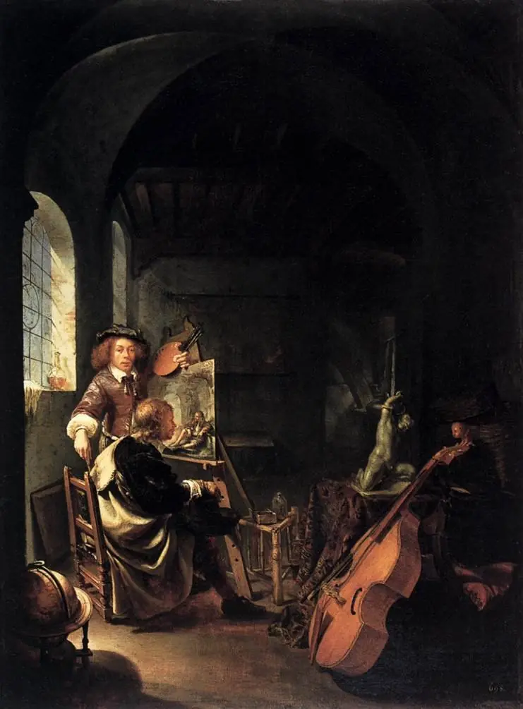 The Painter in his Studio