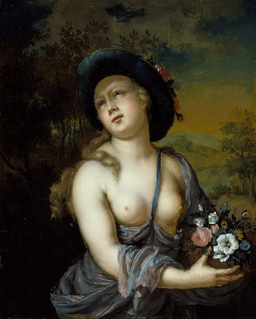 Flora, by Frans van Mieris the Younger