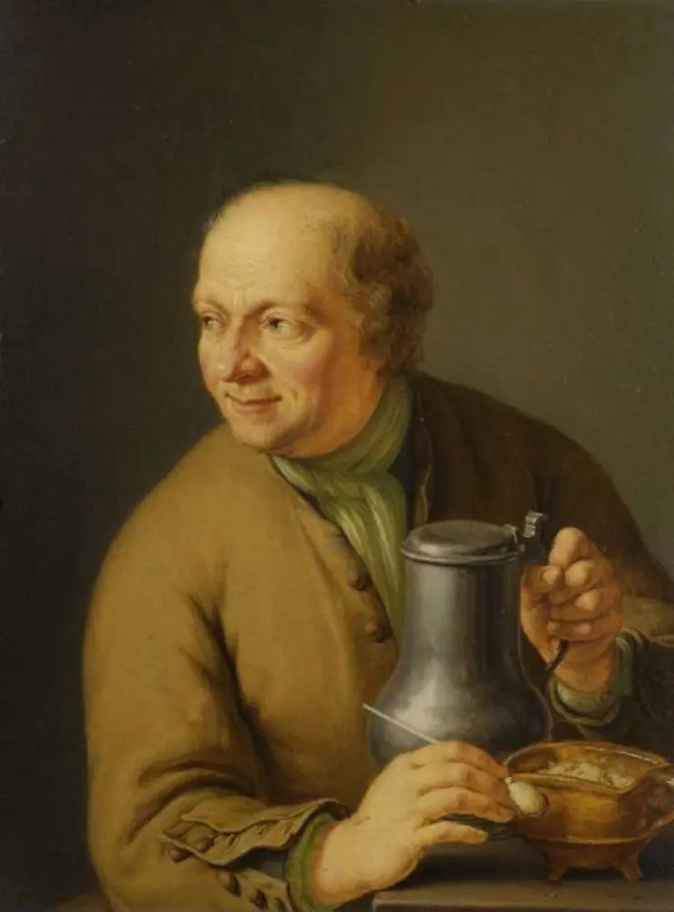 Man with a tankard, by Frans van Mieris the Younger