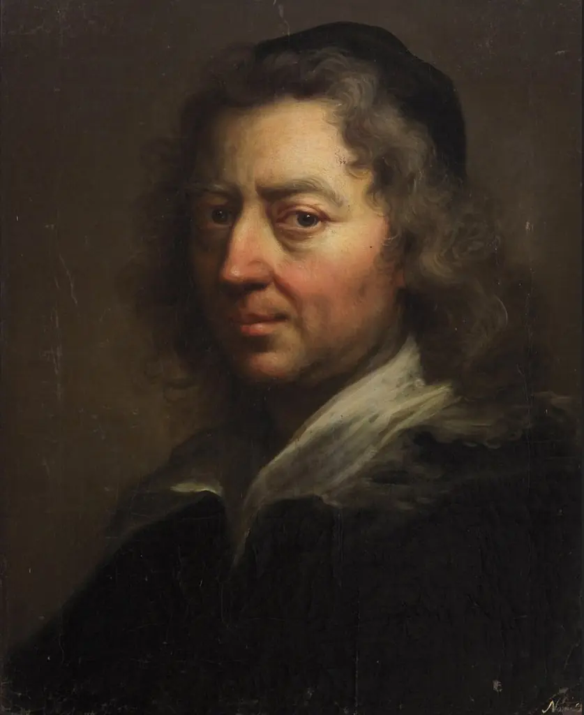 Portrait of an unknown man, by Frans van Stampart