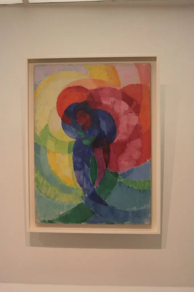 Red and Blue Disks, by František Kupka