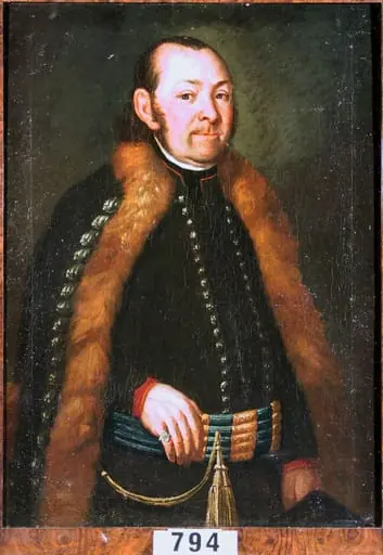 Măcelarul sibian Georg Hinzmann, by Frantz cel Tânăr Neuhauser
