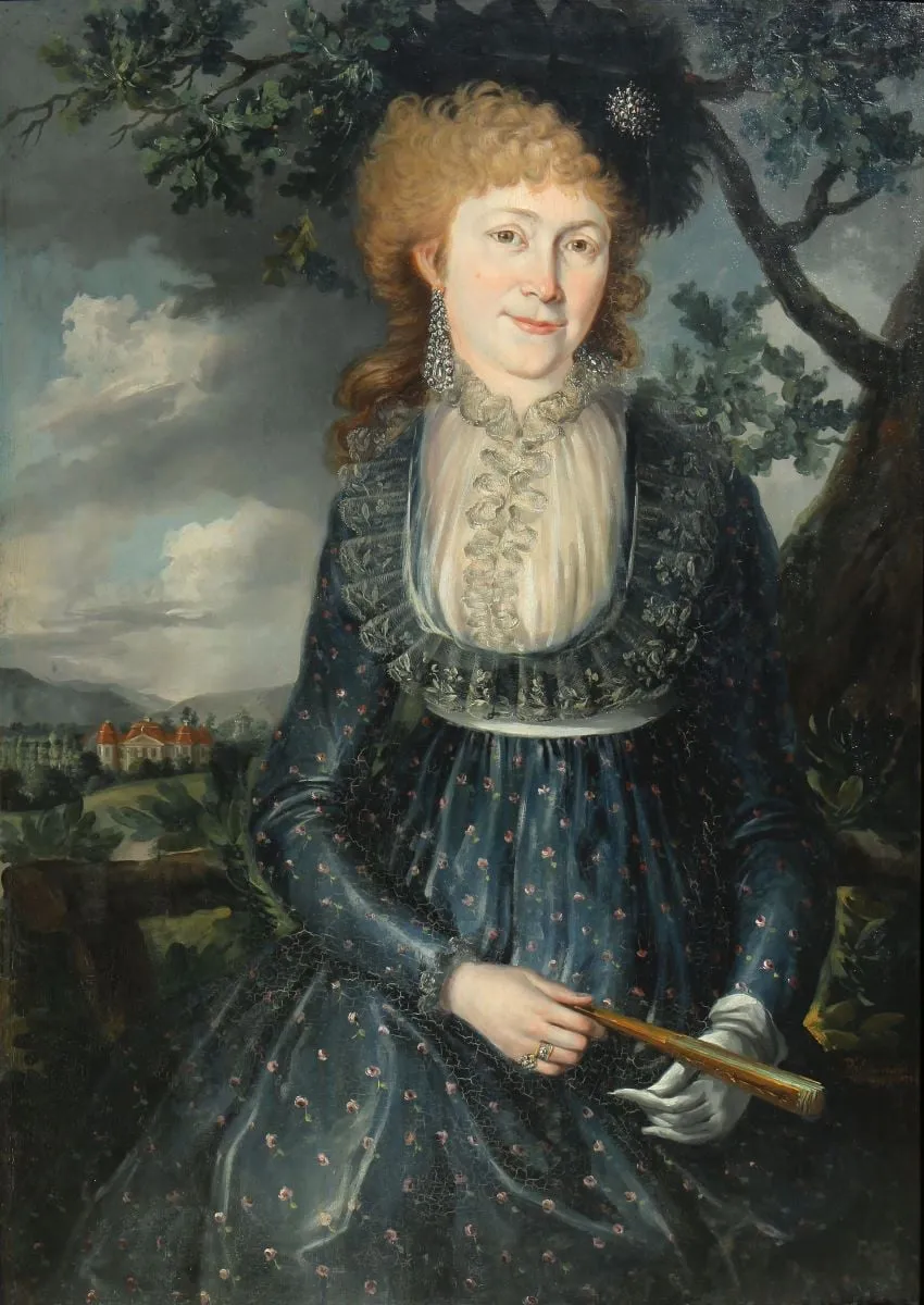Portret de femeie, by Frantz cel Tânăr Neuhauser, unspecified
