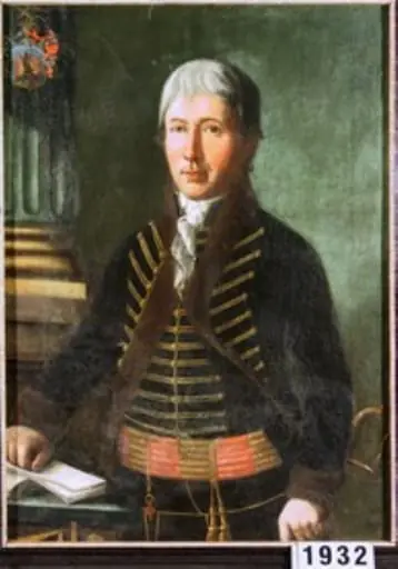 Andreas Traugott Krauss, primar din Mediaș (în Registrul inventar, înregistrat ca: Anton Traugott Kraus, primar din Mediaș), by Franz Anton Bergmann
