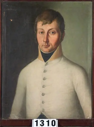 Maiorul von Kokh, by Franz Anton Bergmann
