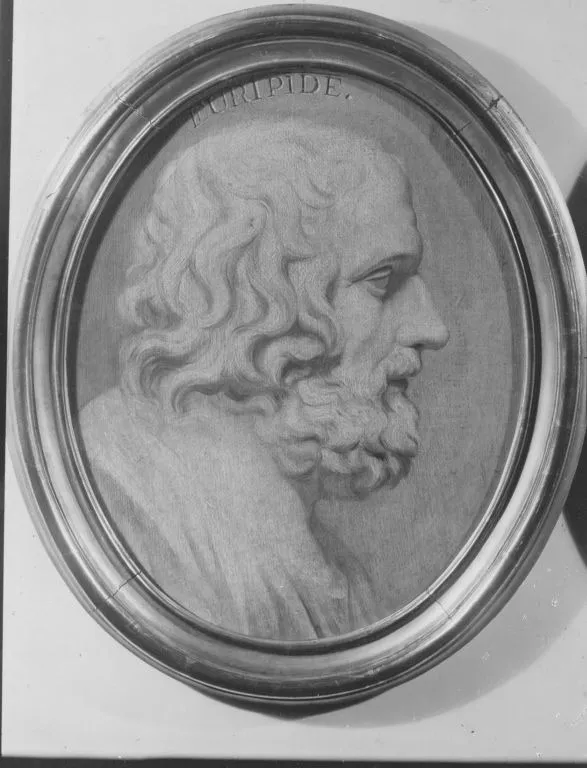 Euripides, by Franz Anton von Leydensdorff, unspecified, 1760