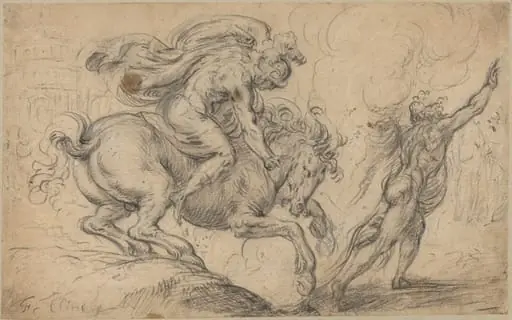 The Sacrifice of Marcus Curtius, by Franz Cleyn