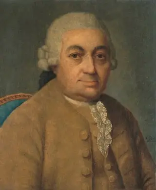 Carl Philipp Emanuel Bach (1714-1788), by Franz Conrad Löhr, 1775