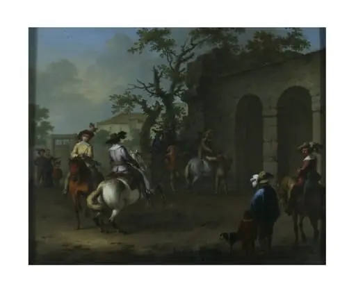 A Riding Lesson, by Franz de Paula Ferg