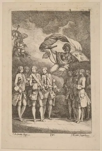 Nella Venuta in Roma: pl. 4, by Franz Edmund Weirotter