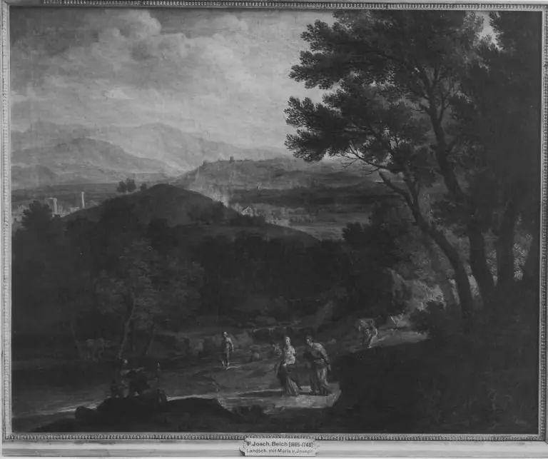 Ideallandschaft, by Franz Joachim Beich