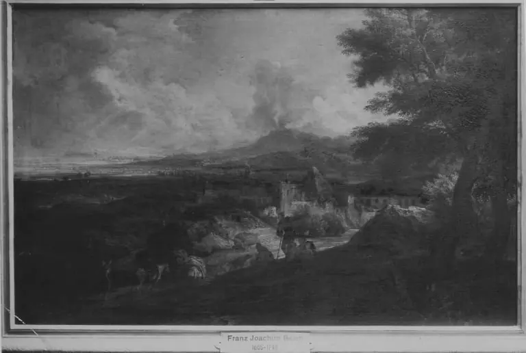 Italienische Landschaft, by Franz Joachim Beich