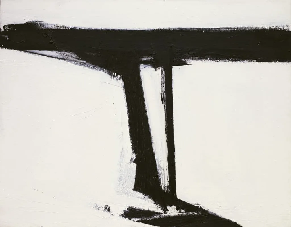 Untitled, by Franz Kline, oil, 1961