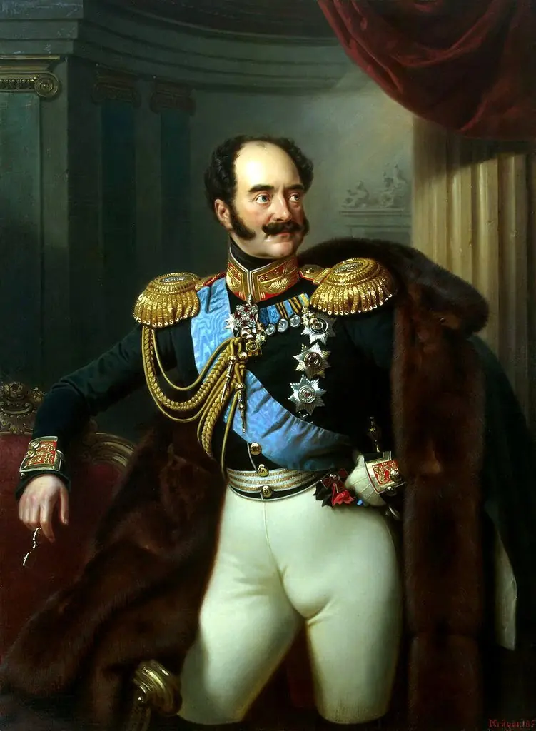 Portrait of Count Vladimir Adlerberg, by Franz Krüger