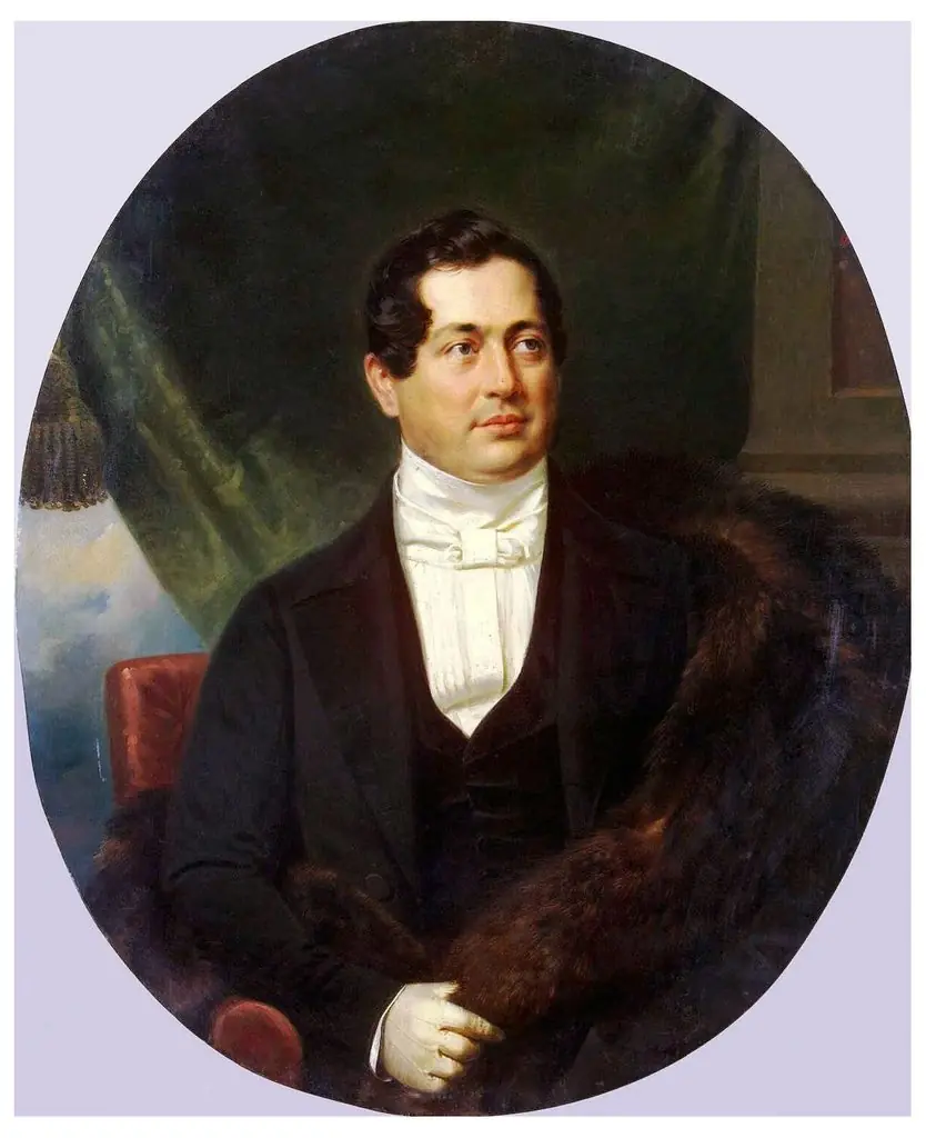 Portrait of Dmitry Volkonsky, by Franz Krüger