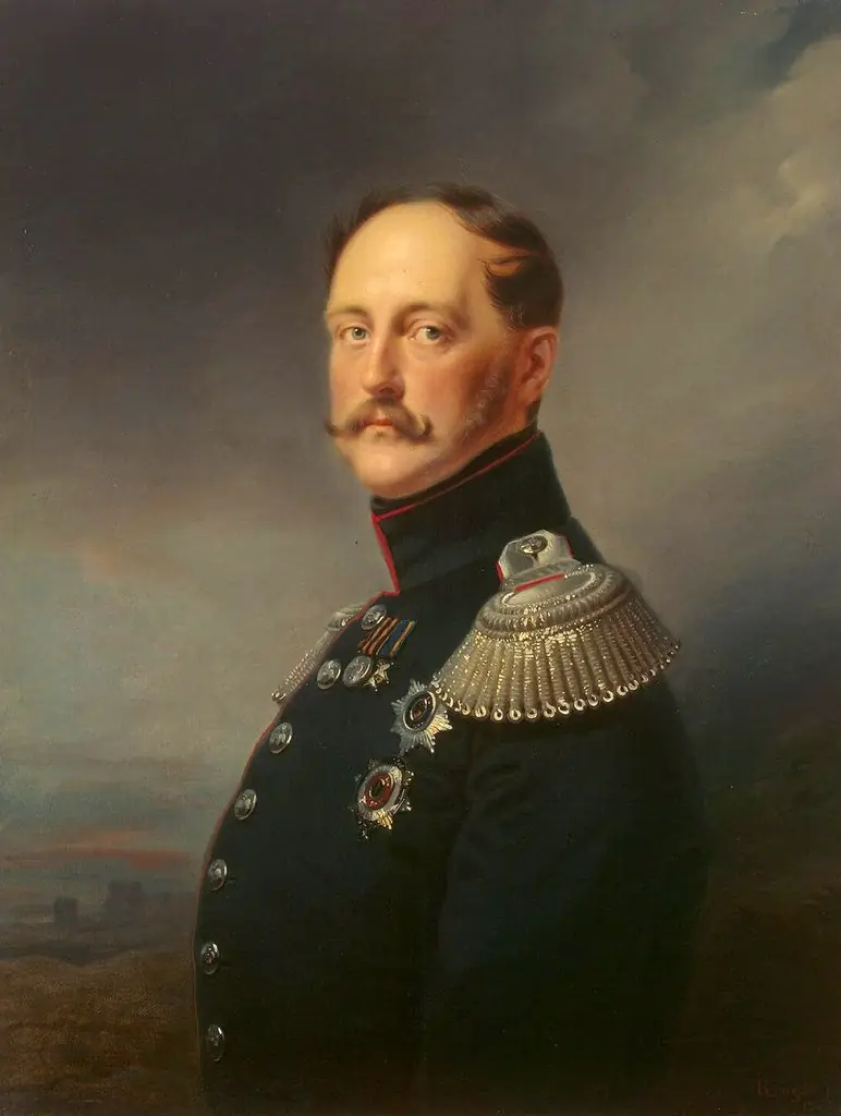 Portrait of Emperor Nicholas I, by Franz Krüger