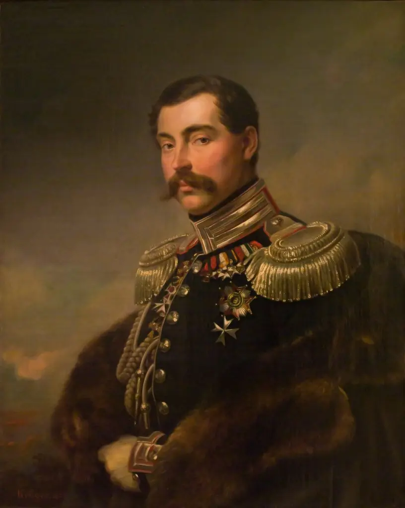 Portrait of Prince Andrei Obolensky, by Franz Krüger