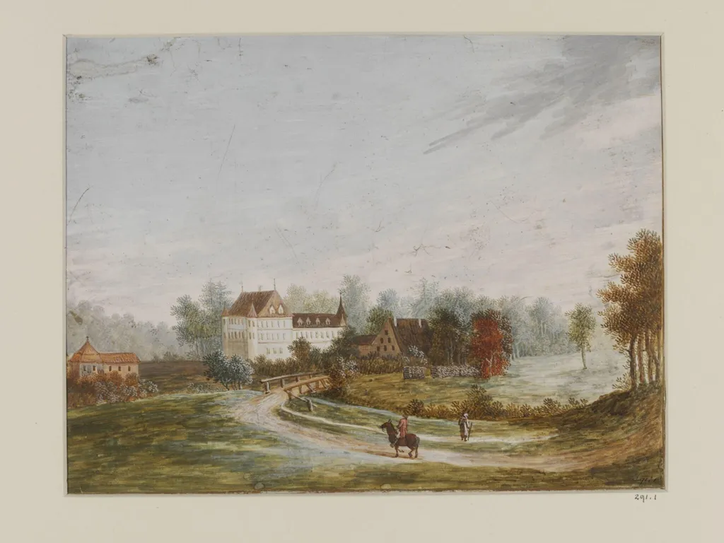 Landscape, by Franz Ludwig Catel, 1800