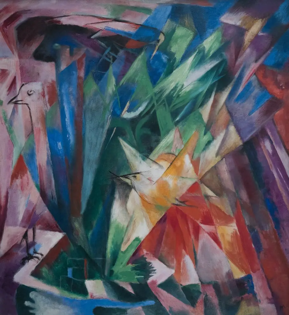 Birds, by Franz Marc