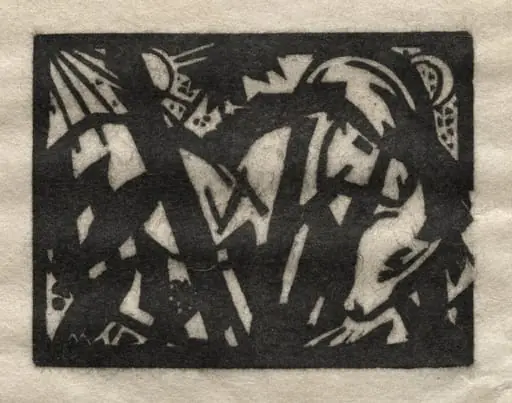 Horse, by Franz Marc