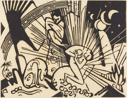 Reconciliation (Versoehnung), by Franz Marc